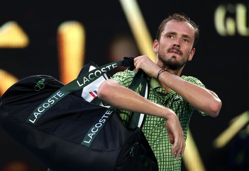 Daniil edvedev părăsind terenul FOTO Guliver/GettyImages