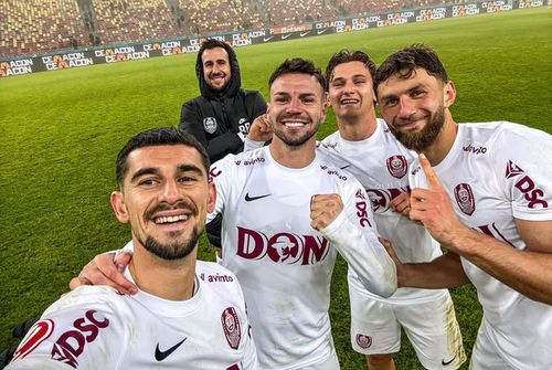 CFR Cluj s-a distrat cu FCSB, 4-1 la București, foto: Facebook @CFR Cluj