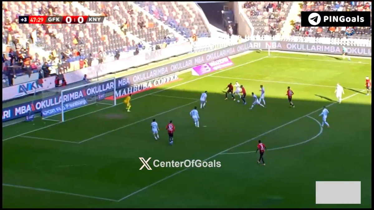Gol 100% românesc în Gaziantep - Konyaspor