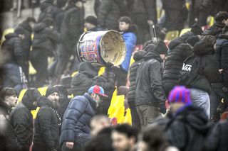 Scene nemaivăzute pe Arena Națională! » Peluza Nord FCSB nu a mai suportat umilința