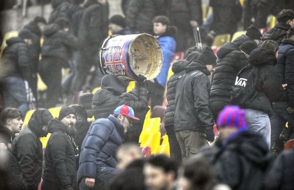 Scene nemaivăzute pe Arena Națională! » Peluza Nord FCSB nu a mai suportat umilința