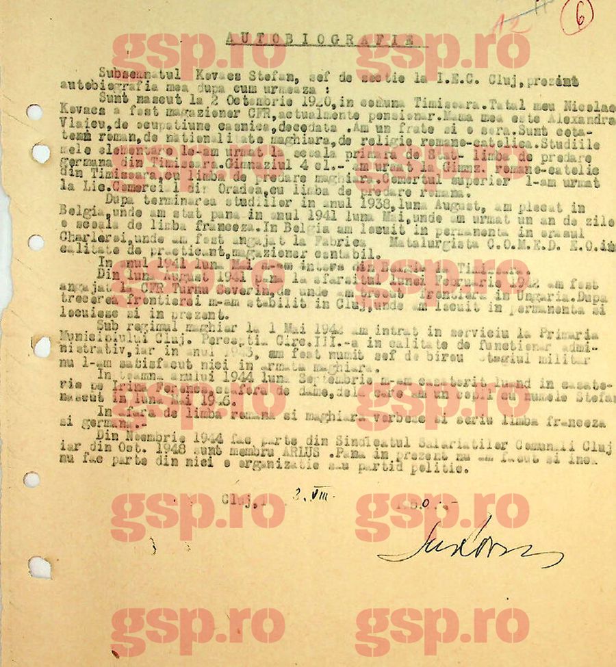 Stupoare în Arhivele Securității: marele Ștefan Kovacs a fost agentul secret „Vasile Munteanu” + „Este un tovarăș atașat colaborării”