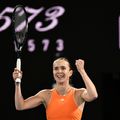 Elina Svitolina la finalul partidei FOTO Guliver/GettyImages