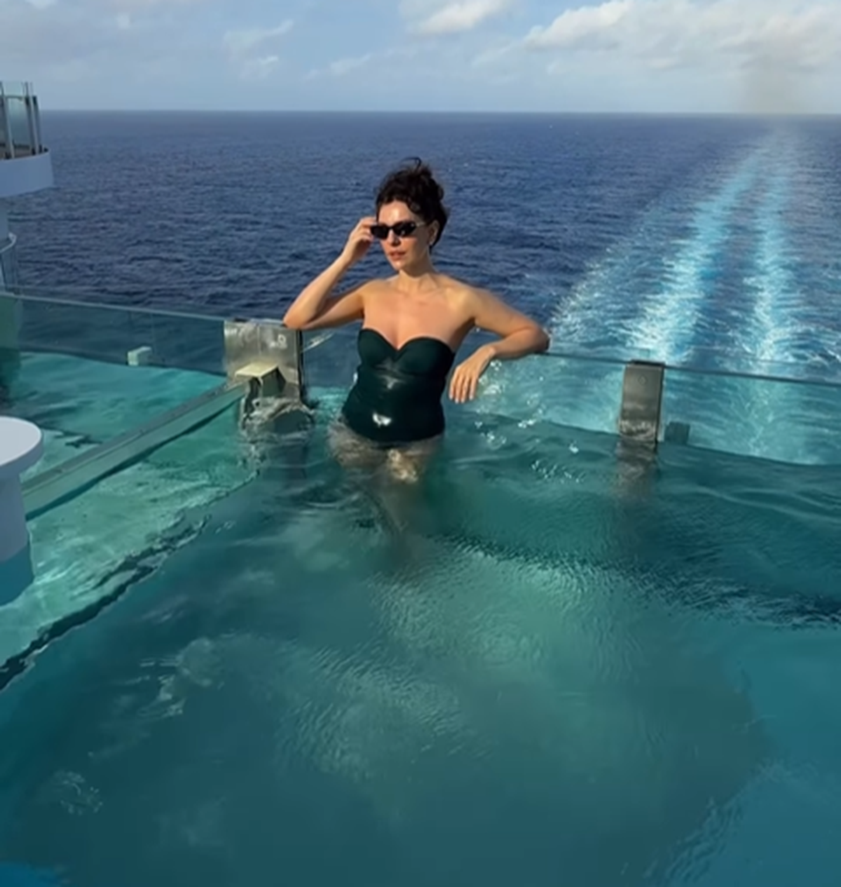 Simona Țăranu, croazieră în Caraibe