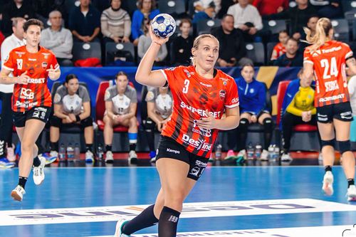 Gloria Bistrița - Gyor, în etapa a 11-a din Liga Campionilor. Foto: Facebook