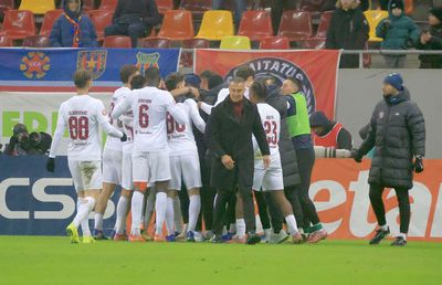 Nu s-a mai cenzurat! Cum a fost surprins Daniel Pancu, imediat după golul 4 din FCSB - CFR