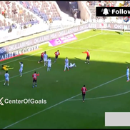 Gol Deian Sorescu Gaziantep - Konyaspor / Foto: captură ecran Twitter