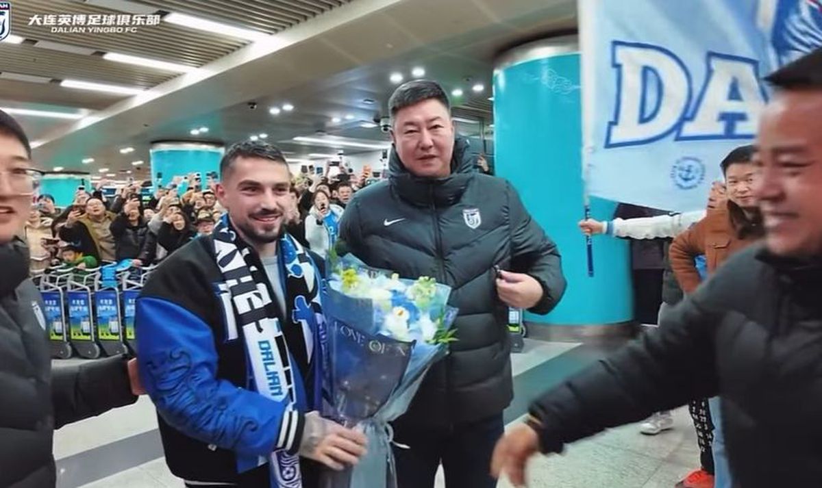 Imagini tari cu Nicolae Stanciu la sosirea în China