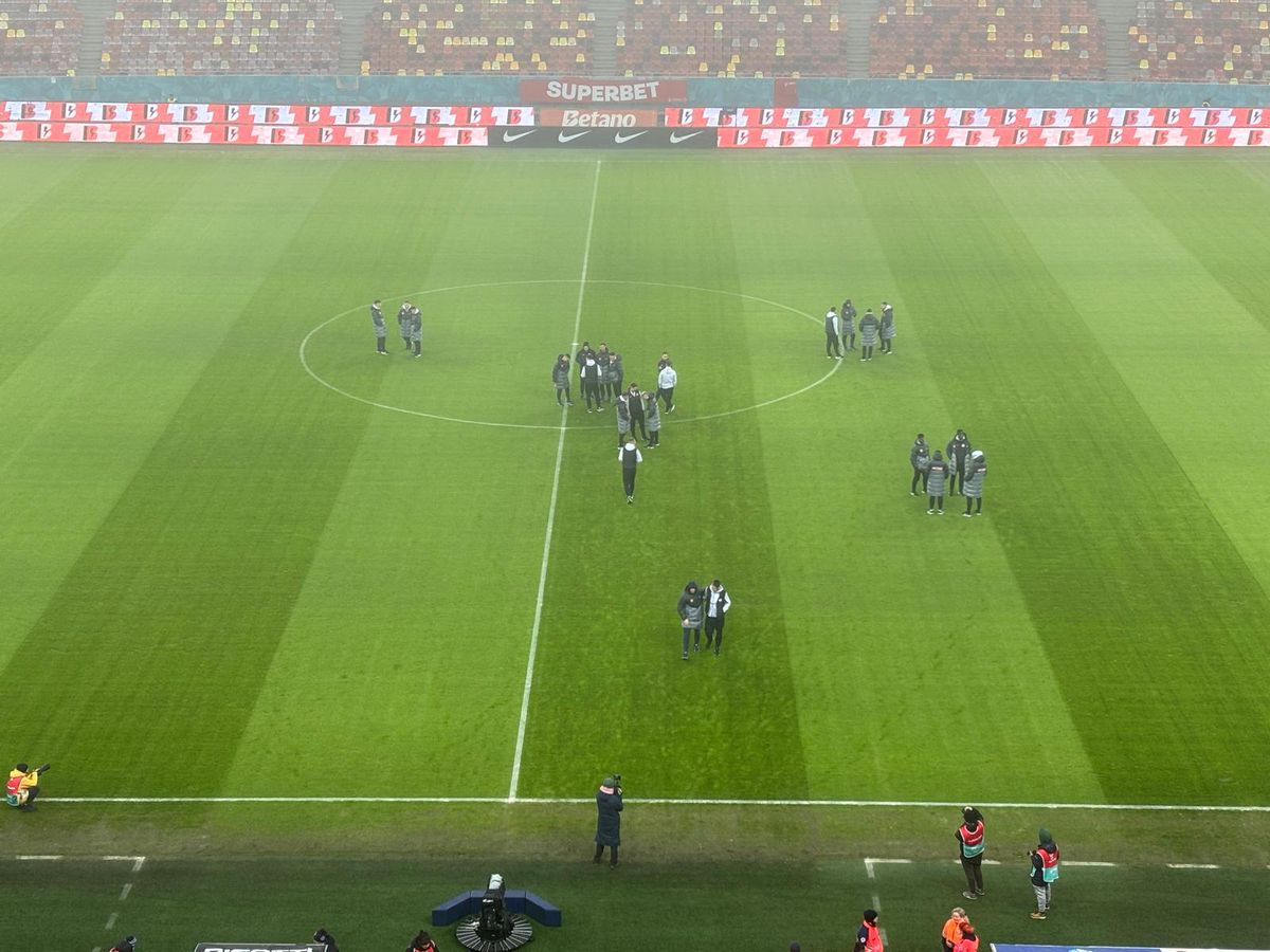 Imagini înainte de FCSB - CFR Cluj, 25 ianuarie 2026