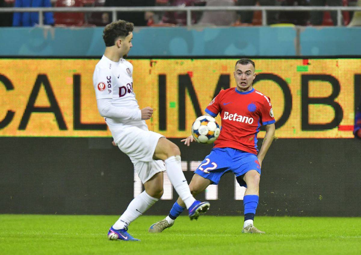 Concluzia e clară: Mihai Toma trebuia să marcheze cu CFR Cluj, însă nu fotbalistul de la FCSB a irosit cea mai mare șansă