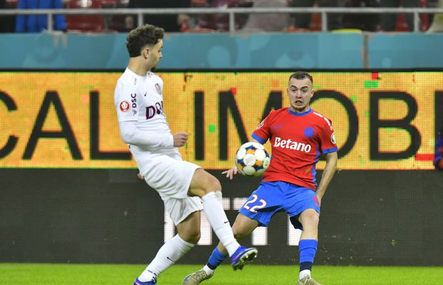 Concluzia e clară: Mihai Toma trebuia să marcheze cu CFR Cluj, însă nu fotbalistul de la FCSB a irosit cea mai mare șansă