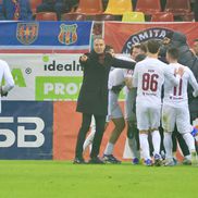 Daniel Pancu, bucurie după golul lui Andrei Cordea din FCSB - CFR Cluj // FOTO: Ionuț Iordache (GSP.ro)