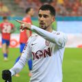 Meriton Korenica a reușit un gol superb în FCSB - CFR Cluj / Foto: Ionuț Iordache GSP
