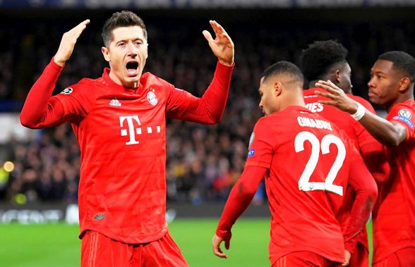 CHELSEA - BAYERN 0-3 // VIDEO + FOTO Nemții o „zdrobesc” pe Chelsea și sunt aproape calificați în sferturile Ligii! Gnabry și Lewandowski au fost letali