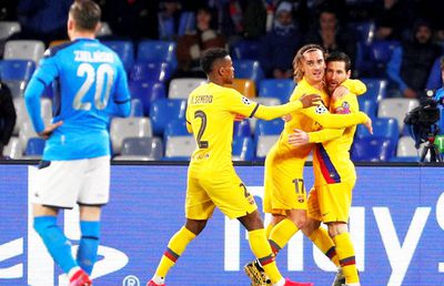 NAPOLI - BARCELONA 1-1 // VIDEO + FOTO Griezmann o salvează pe Barcelona, iar catalanii sunt mari favoriți înaintea returului