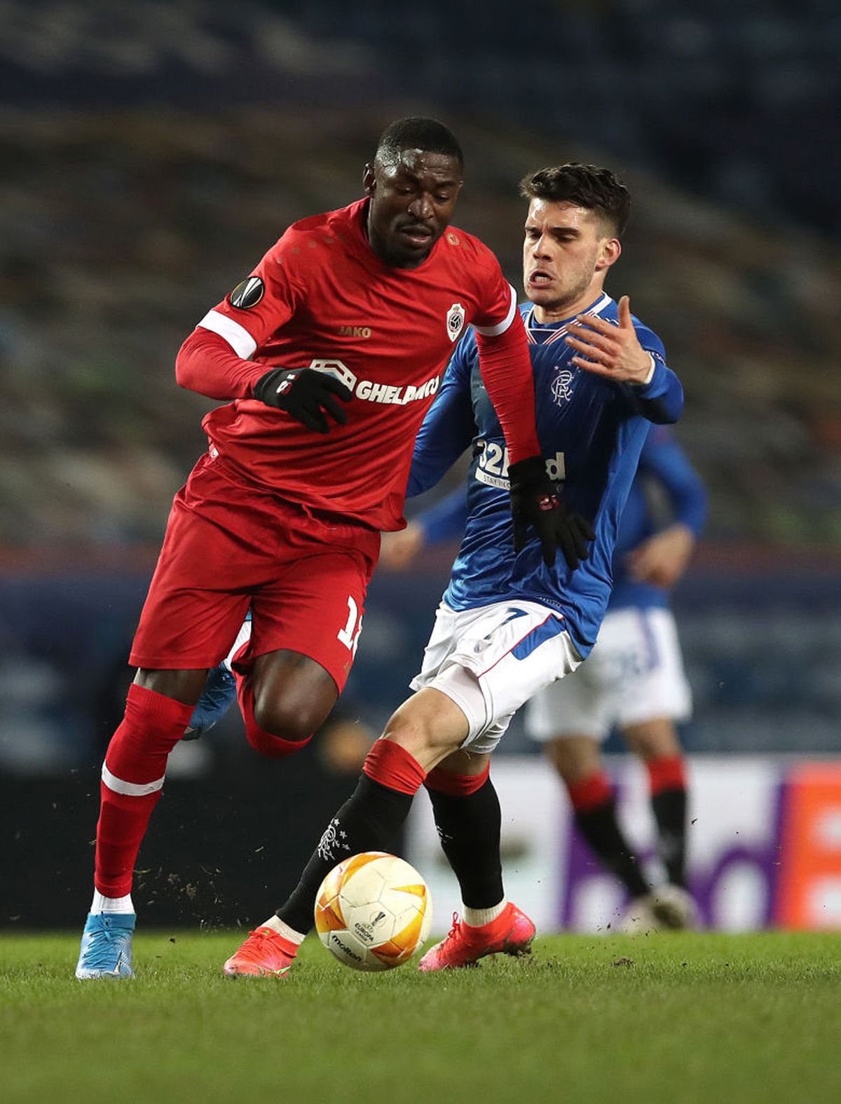 Rangers - Antwerp, Ianis Hagi. 25.02.2021 / FOTO: GettyImages