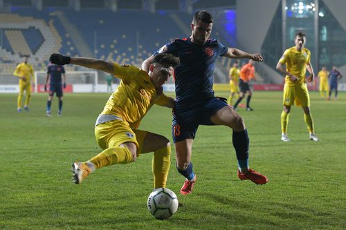 Mihai Constantinescu, cu bandaj în ultimul meci al Petrolului / FOTO: fcpetrolul