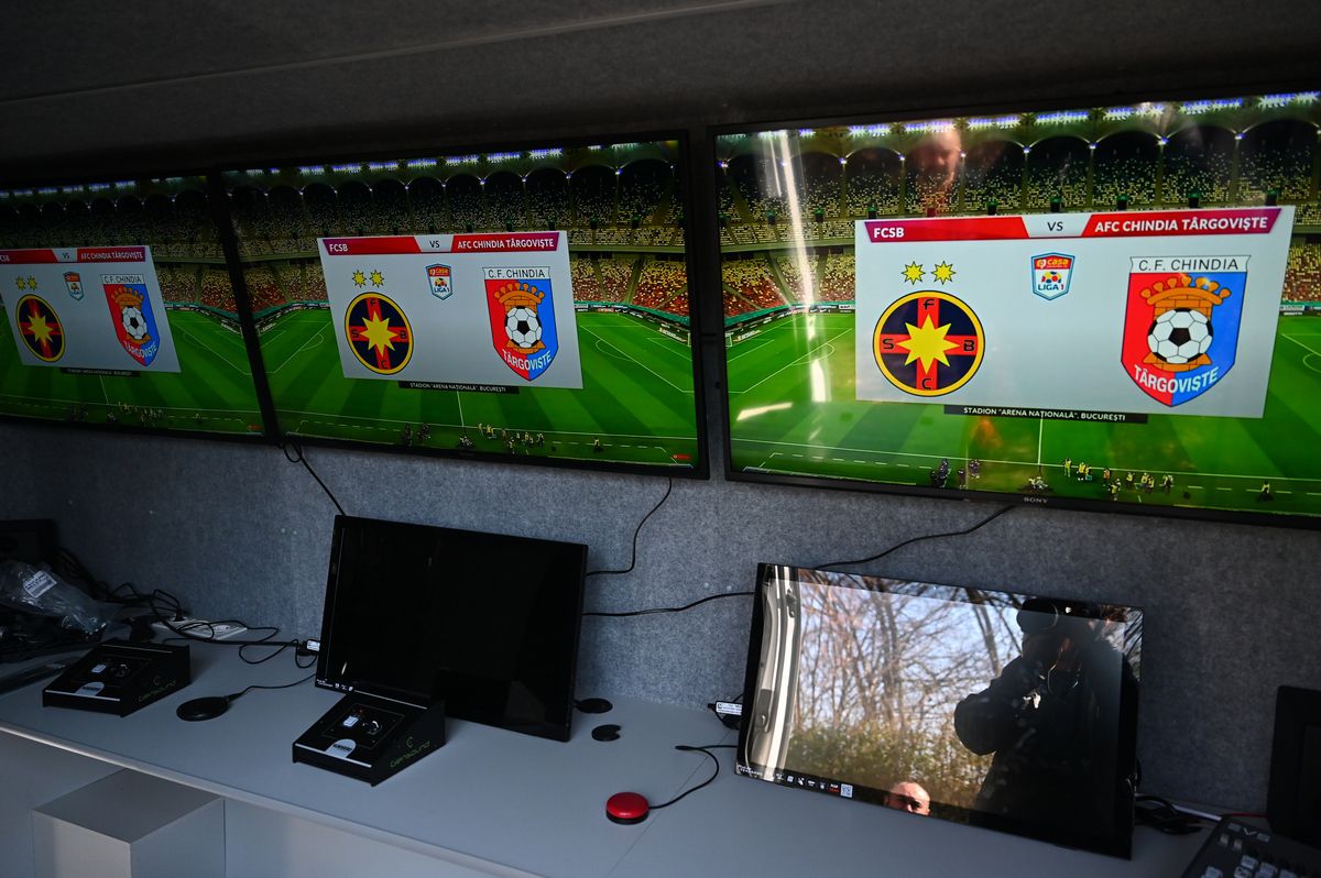 Au mai rămas 4 luni până la primul meci cu VAR din România » Poftiți în Mercedes! GSP a vizitat astăzi studioul unde vor fi analizate fazele