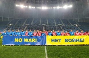 CSU Craiova și Chindia Târgoviște, cu gândul la Ucraina » Mesajul comun afișat înaintea meciului