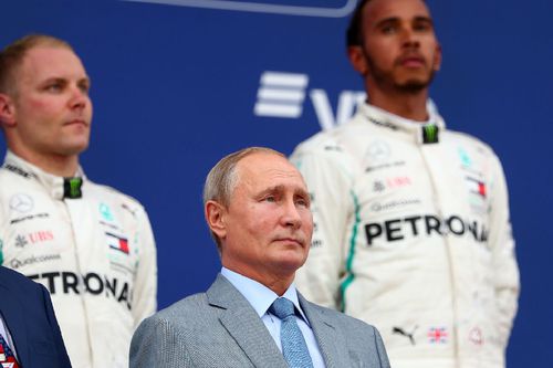 Vladimir Putin era o prezentă constantă la Marele Premiu al Rusiei / Sursă foto: Guliver/Getty Images