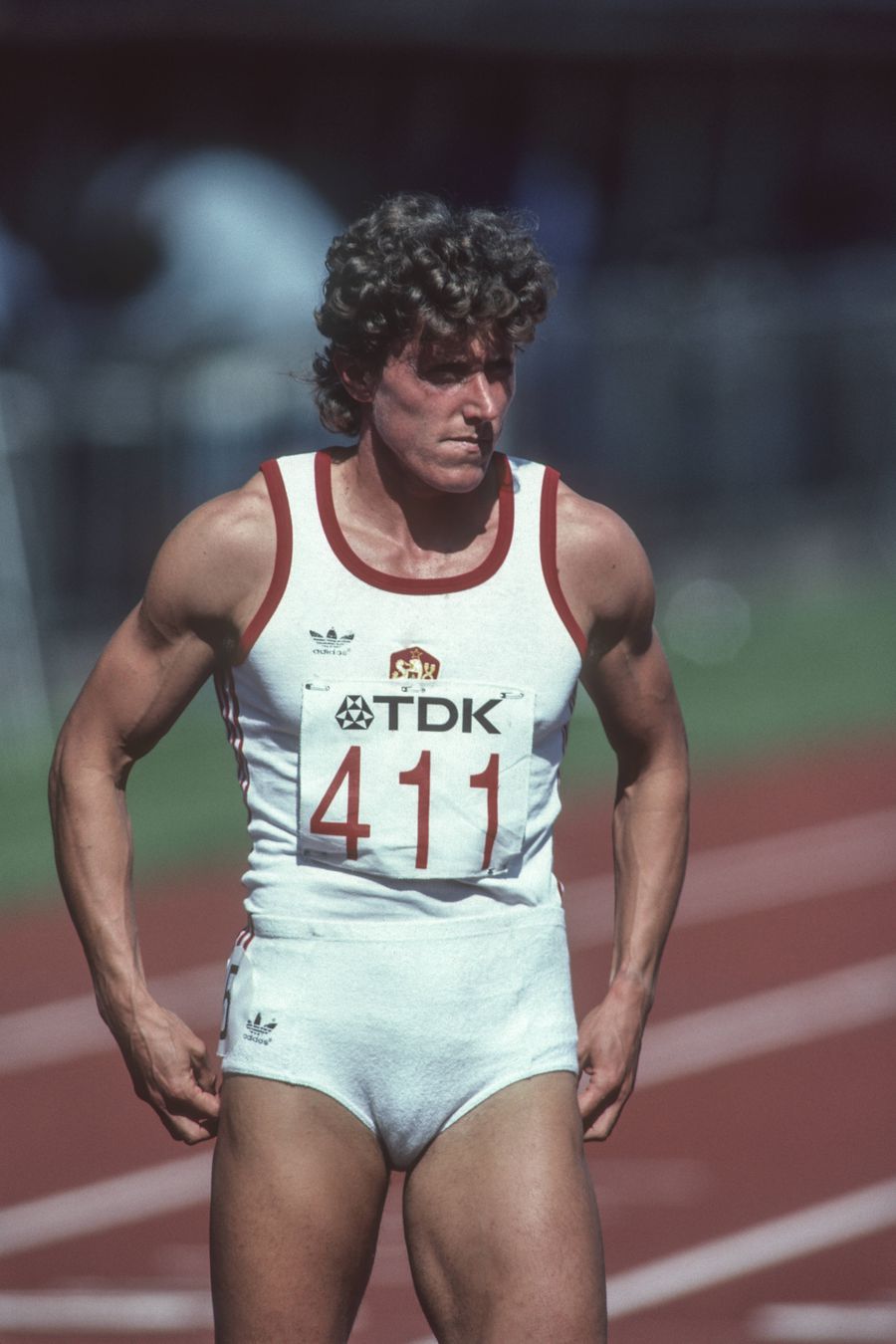 Jarmila Kratochvilova în 1983, la 32 de ani, la Mondialele de la Helsinki FOTO Imago A doborât recordul după 41 de ani! A bătut-o pe atleta care „avea corpul diferit chimic de la dopajul cu steroizi”