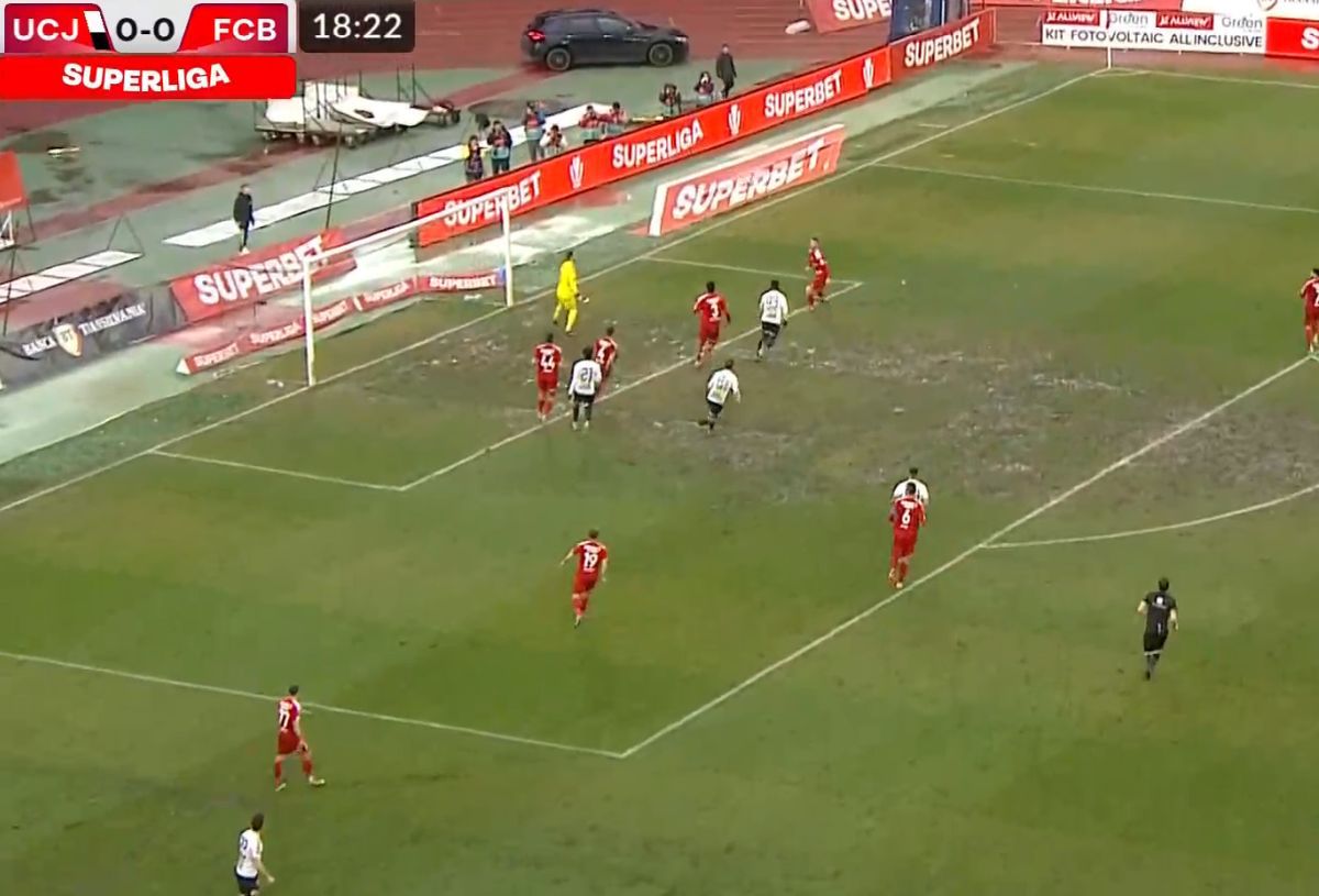 Gazon Cluj Arena. U Cluj - Botoșani