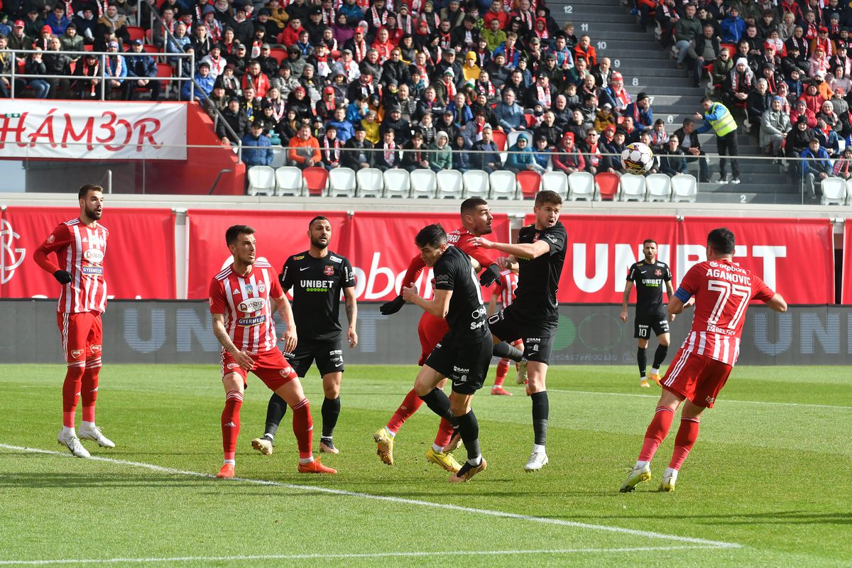 Sepsi - Hermannstadt 2-1, în primul meci al zilei în Superligă » Gazdele s-au impus chiar și în inferioritate numerică