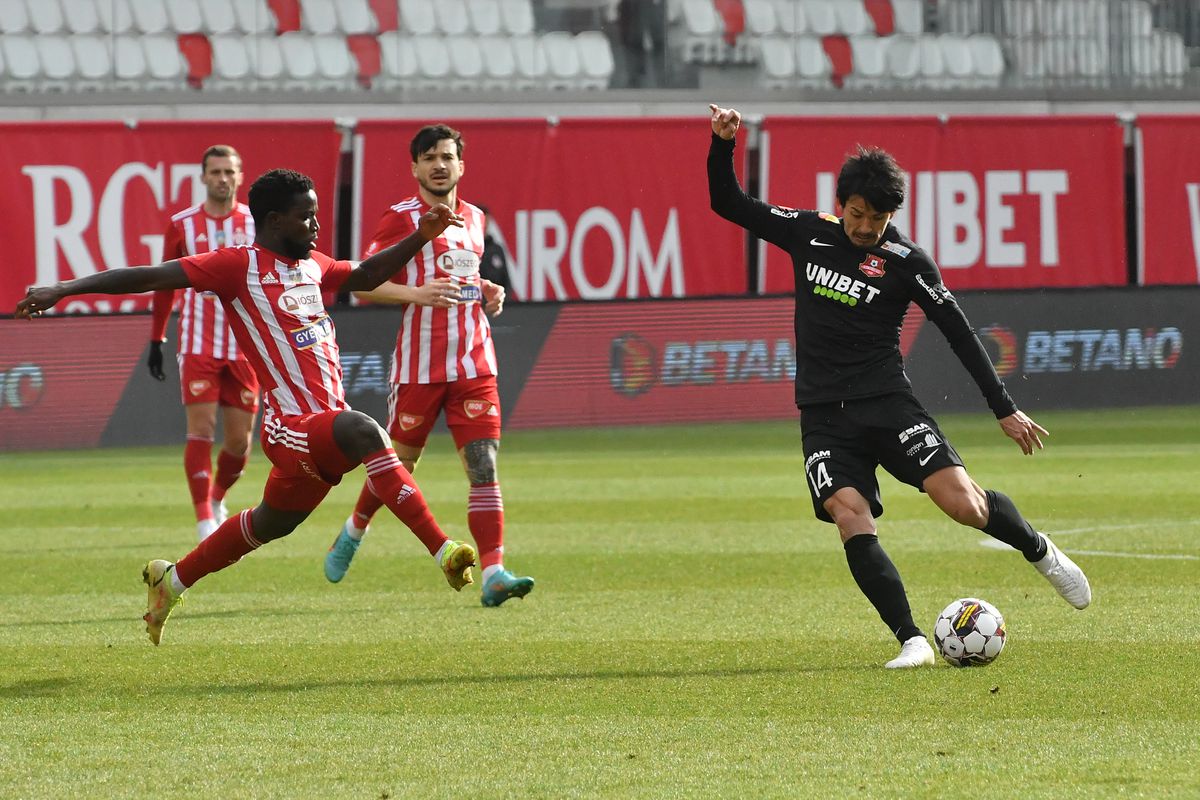 Sepsi - Hermannstadt 2-1, în primul meci al zilei în Superligă » Gazdele s-au impus chiar și în inferioritate numerică