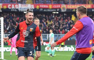 Drăgușin e pe val în Serie B » Gol crucial pentru Genoa