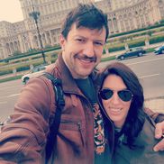 Cu soția în vizită la București
Foto: Instagram