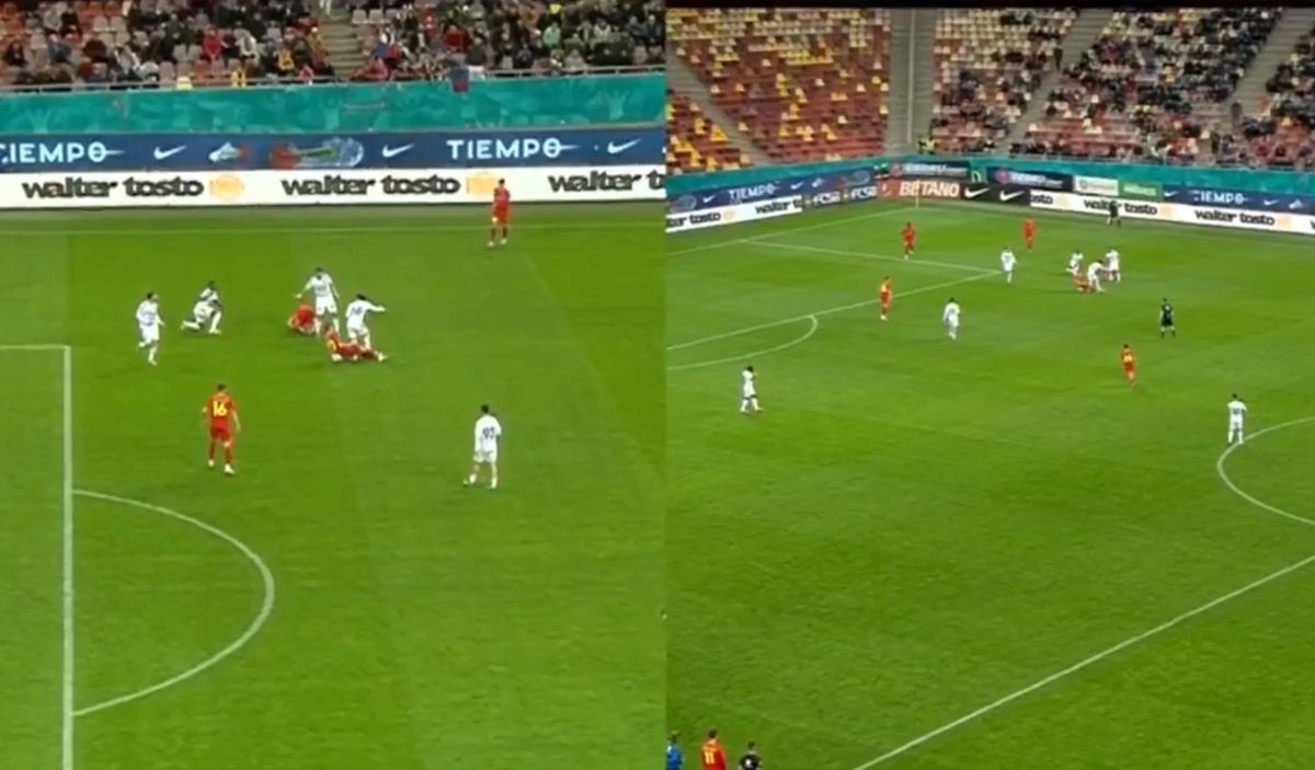 Eroare VAR la faza care o costă scump pe FCSB?! „Eu asta nu înțeleg. A plecat îndoit de la monitor!”