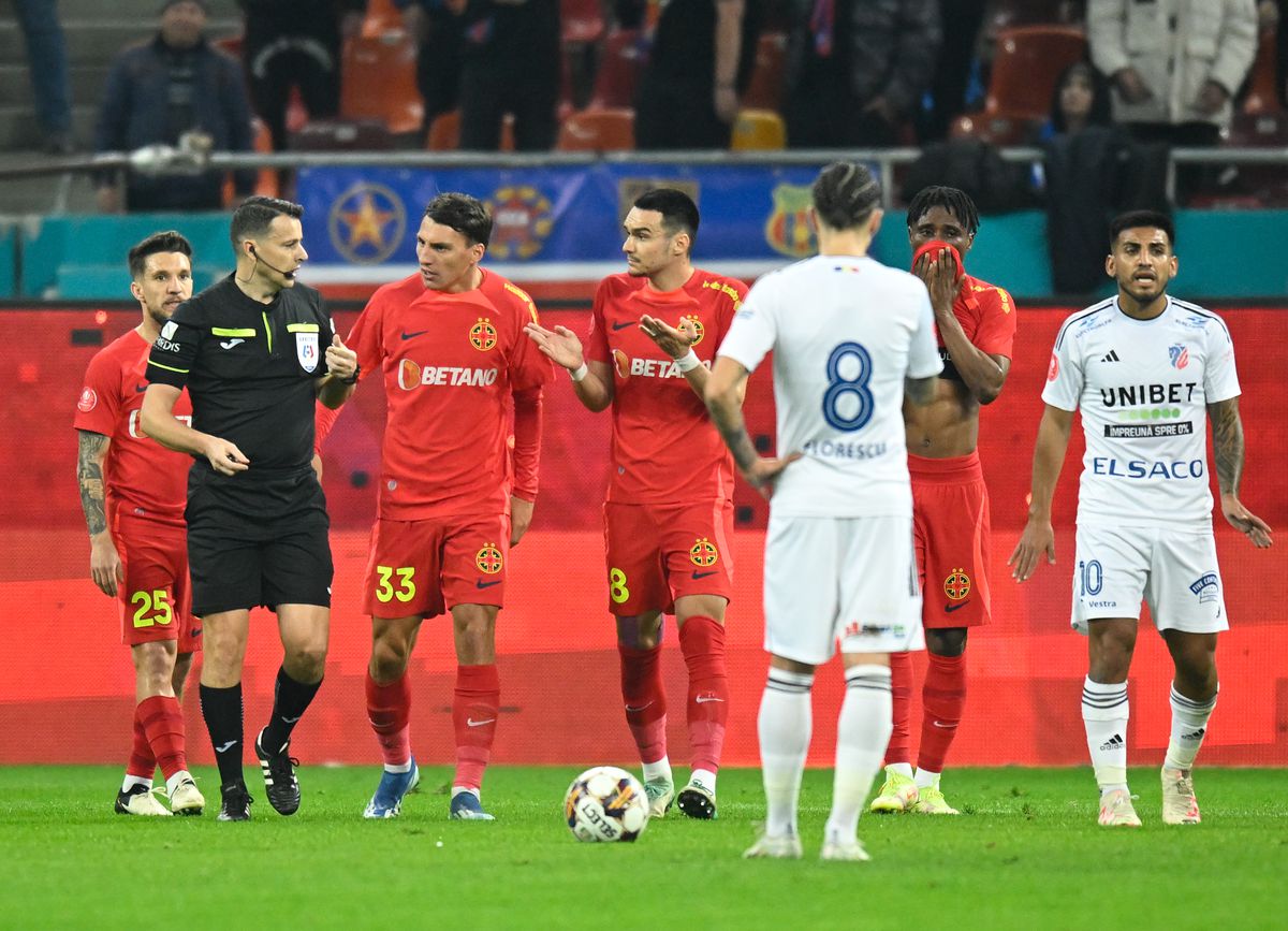 Olaru, prima reacție după FCSB - Botoșani: „O victorie amară. Nu meritam cartonașul roșu”