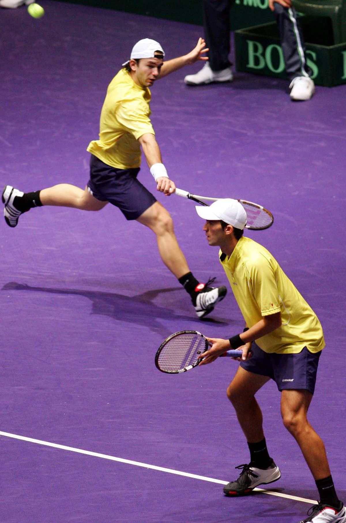 Reverul cu o mână români Pavel, Hănescu, Ungur, Pescariu, Copil, Mergea