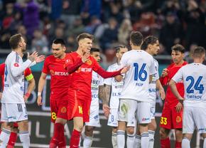 Discurs vehement către FCSB: „E zero! În Europa nu iese din careu dacă dă de un arbitru sănătos. Olaru intră criminal, dar ei se țipă la orice atingere”