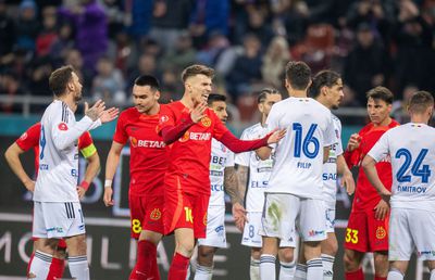 Discurs vehement către FCSB: „E zero! În Europa nu iese din careu dacă dă de un arbitru sănătos. Olaru intră criminal, dar ei se țipă la orice atingere”