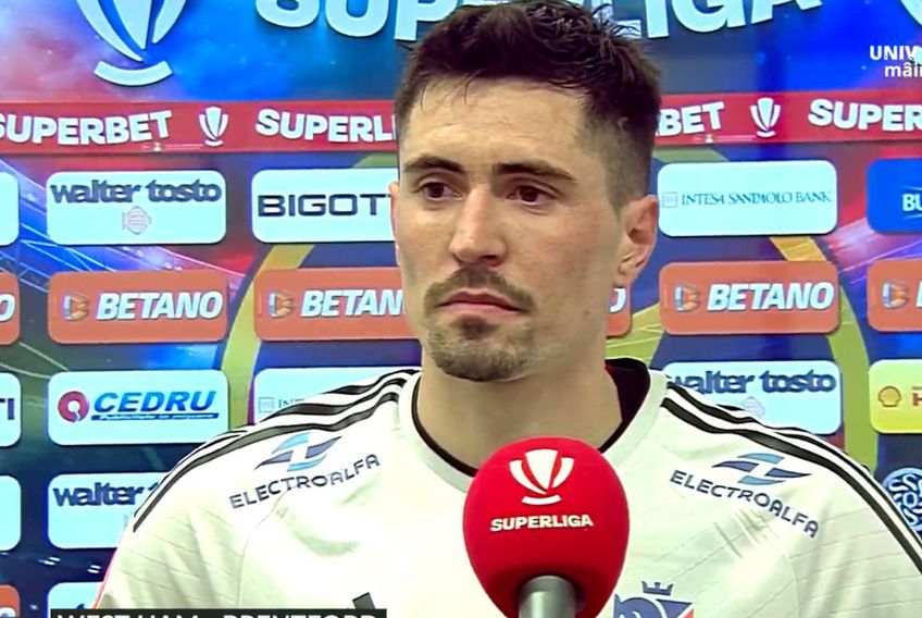 FCSB - Botoșani 3-2. Daniel Celea, stoperul echipei moldovene, a fost extrem de nervos după meci.