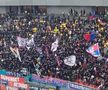 Peluza Nord a celor de la FCSB a avut un conflict cu Jandarmeria București înaintea meciului cu FC Botoșani, disputat pe Arena Națională în runda cu numărul 27 din Superligă.
