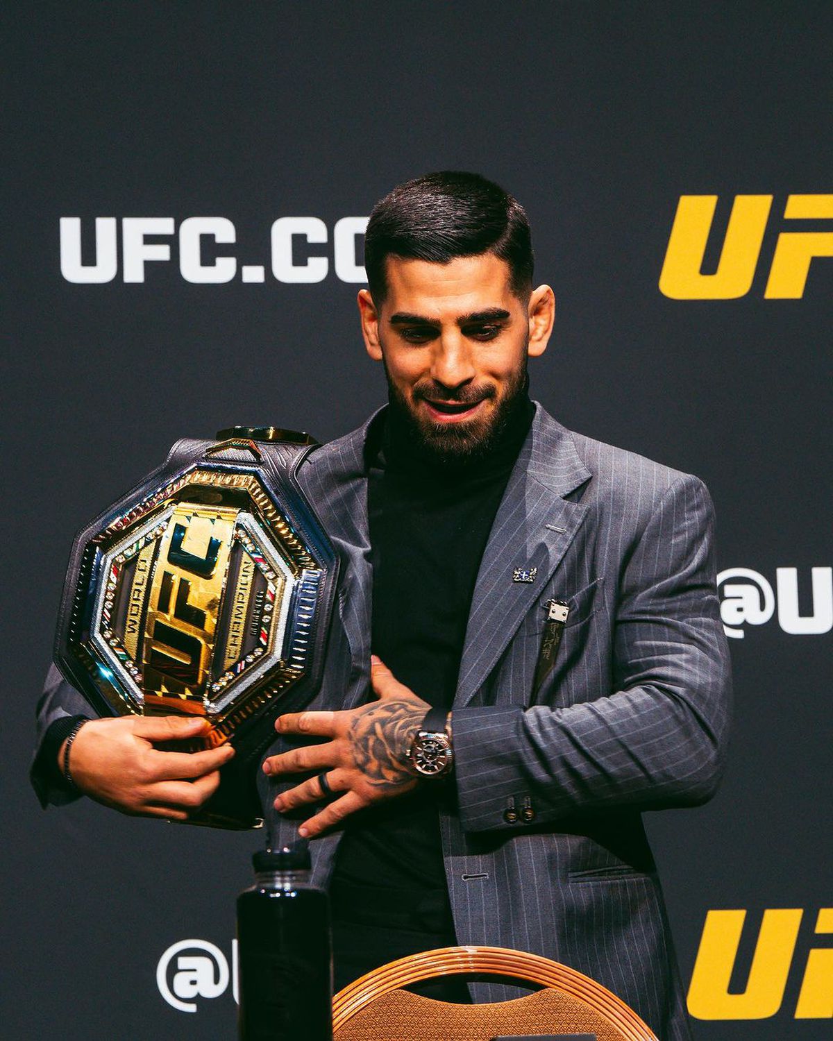 Omul momentului în UFC a sărbătorit titlul la restaurantul fiicei lui Florentino Perez » Cum arată și cât costă delicatesele