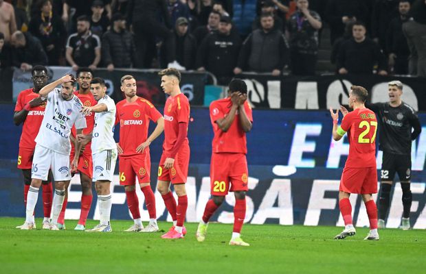 Meci de coșmar la FCSB pentru „racheta” lui Becali: ROȘU după numai 18 minute! A părăsit terenul în lacrimi