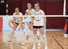 CSM Târgovişte – Rapid Bucureşti vor juca finala Cupei României la volei feminin