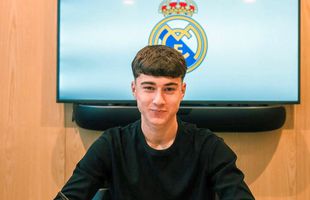 Un fotbalist român, prezentat la Real Madrid: „Sunt mândru!”