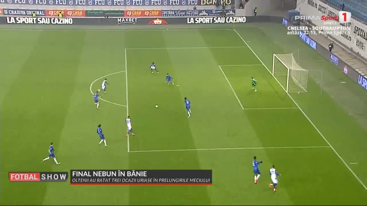 FC Argeș a avut pe teren 12 jucători la meciul cu FCU Craiova