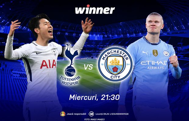 Tottenham Hotspur - Manchester City: în căutarea revanșei