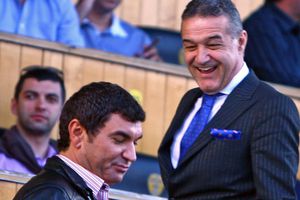 Dialog ca pe vremuri! Cristi Borcea și Gigi Becali s-au șicanat în direct: „L-ai schimbat că a făcut luxație la mână” / „Să vină Shakiraaa!”