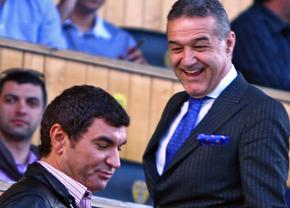Dialog ca pe vremuri! Cristi Borcea și Gigi Becali s-au șicanat în direct: „L-ai schimbat că a făcut luxație la mână” / „Să vină Shakiraaa!”