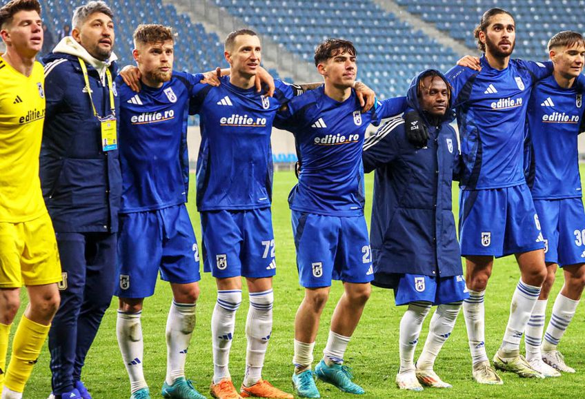 Juveții revendică victoria la „masa verde” / Sursă foto: Facebook@ FCU Craiova