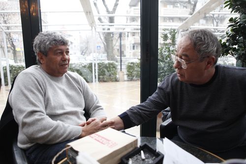 Ovidiu Ioanițoaia și Mircea Lucescu, o prietenie de decenii, sursă foto: arhivă GSP