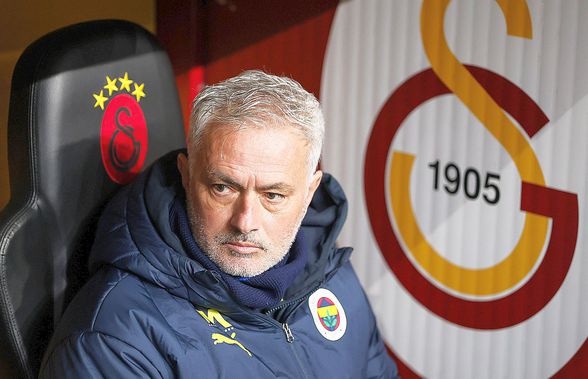 E scandal mare după Galatasaray - Fenerbahce: plângere penală împotriva lui Jose Mourinho