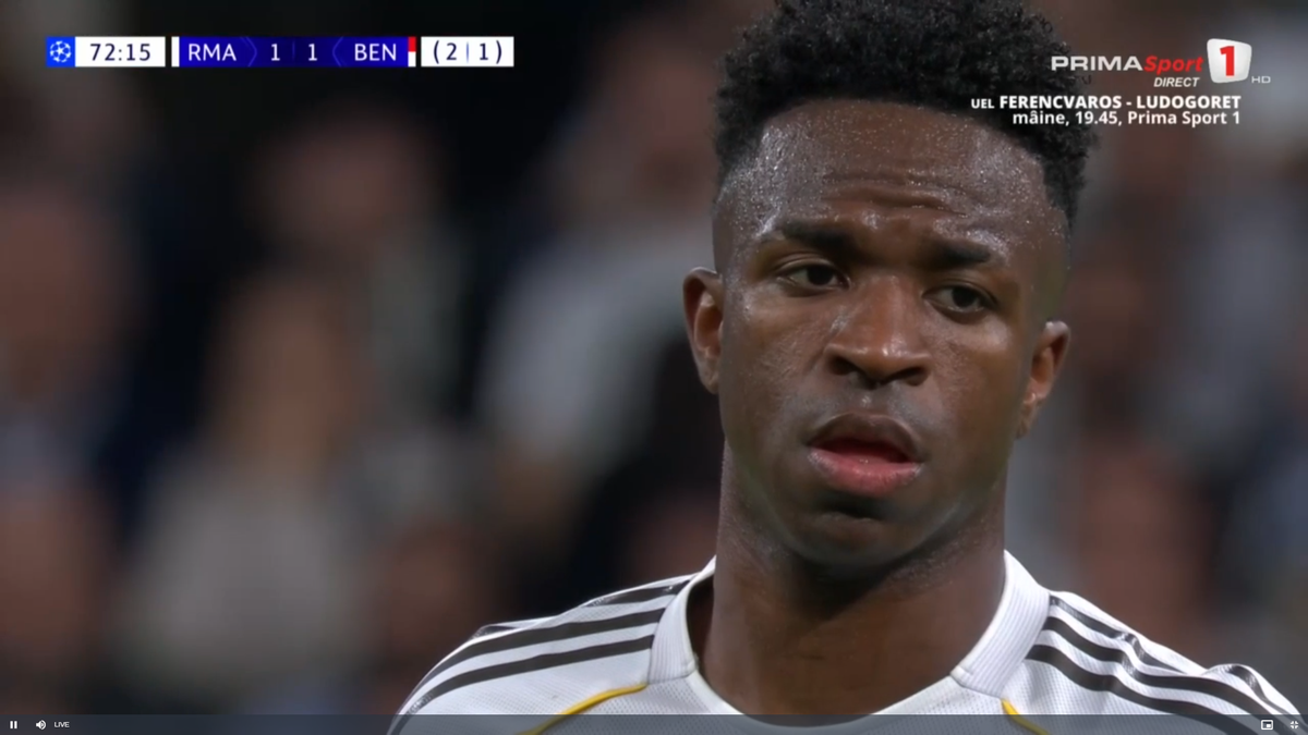 Raul Asencio, scos cu targa în Real Madrid - Benfica