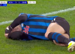 Atalanta - Dortmund » Final DRAMATIC! L-a umplut de sânge la ultima fază, GOL din penalty pentru o calificare EPICĂ